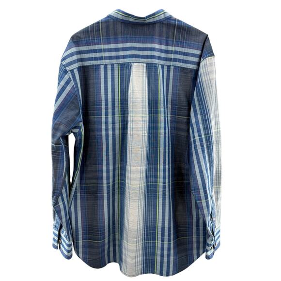 NWOT Tommy Bahama Men’s 100% Cotton Canberra Plaid Button Down Shirt Size XXL - Picture 6 of 11